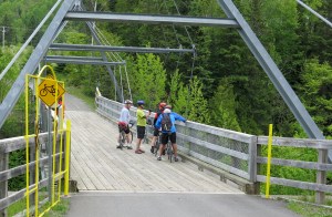 THE BRIDGE OVER THE RIVIÈRE DES TROIS PISTOLES